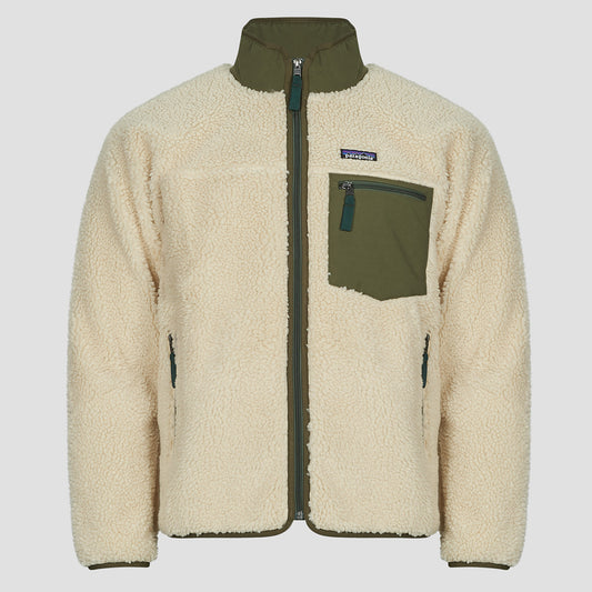 Felpa Uomo Patagonia  M'S CLASSIC RETRO-X JKT  Beige