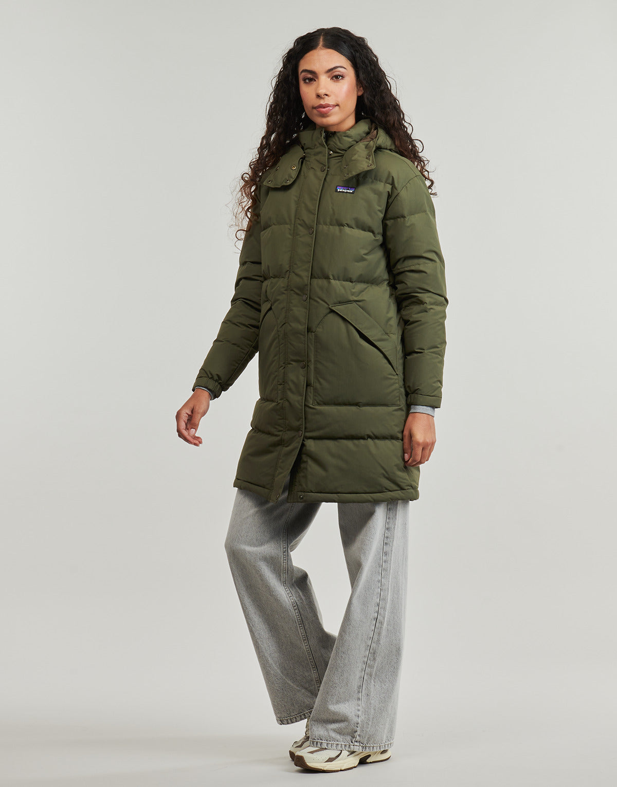 Parka Donna Patagonia  W'S DOWNDRIFT PARKA  Kaki