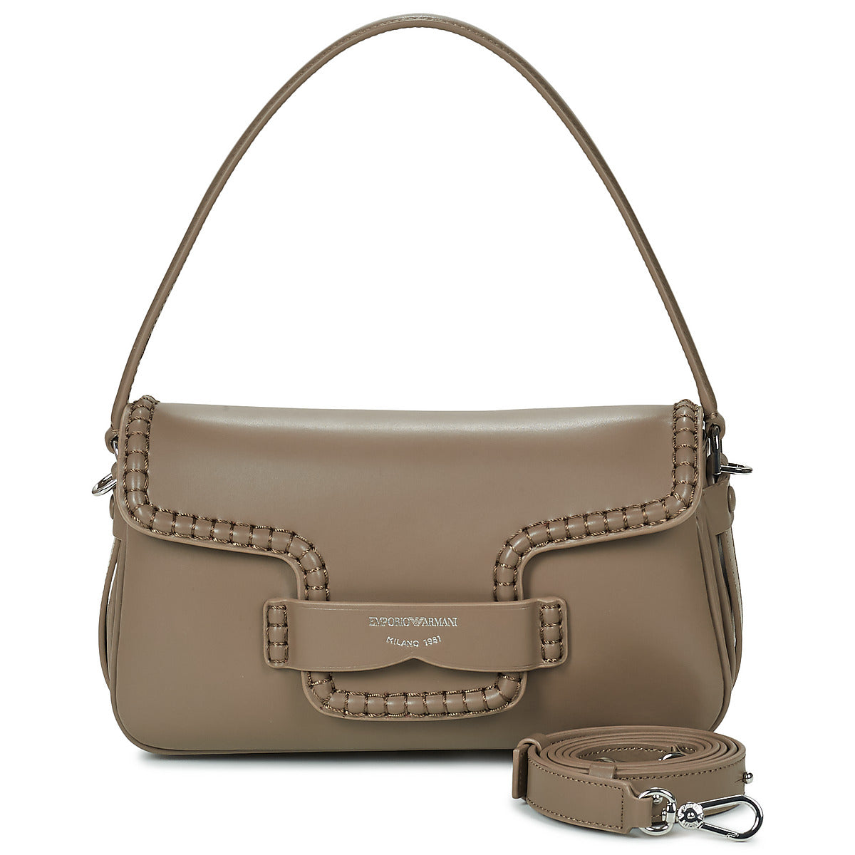 Borsa a spalla Donna Emporio Armani  BAGUETTE  Nero