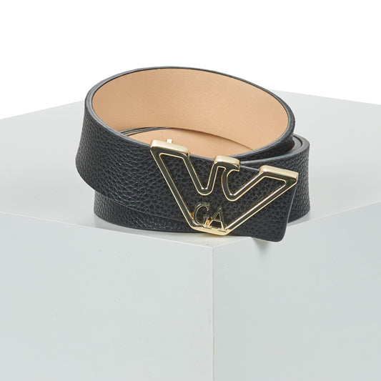 Cintura Donna Emporio Armani TONGUE BELT Y3I048 Nero