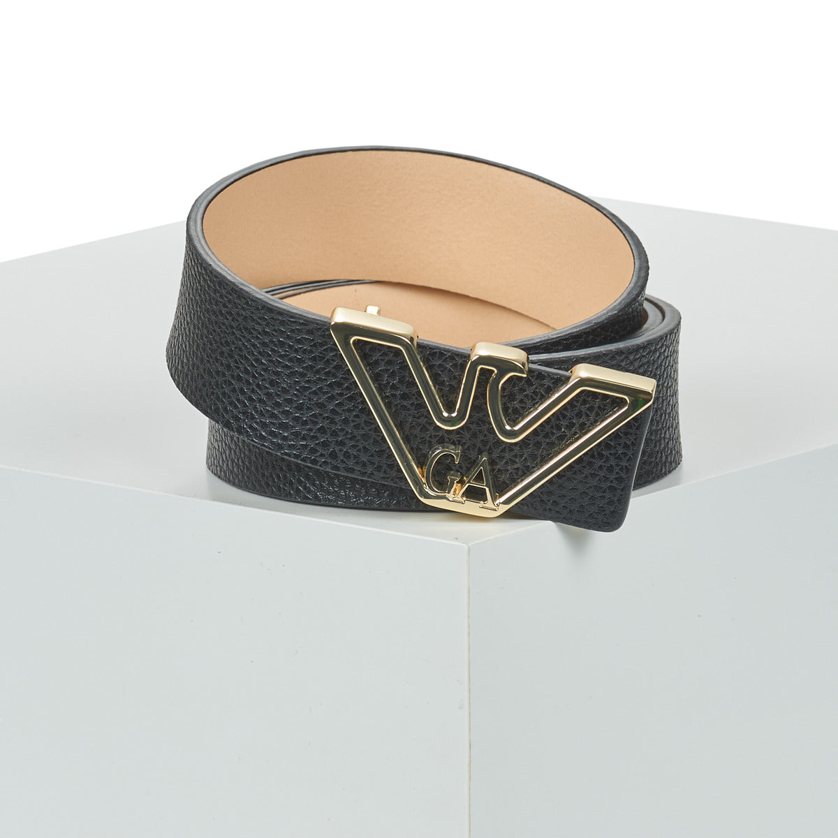 Cintura Donna Emporio Armani  TONGUE BELT Y3I048  Nero