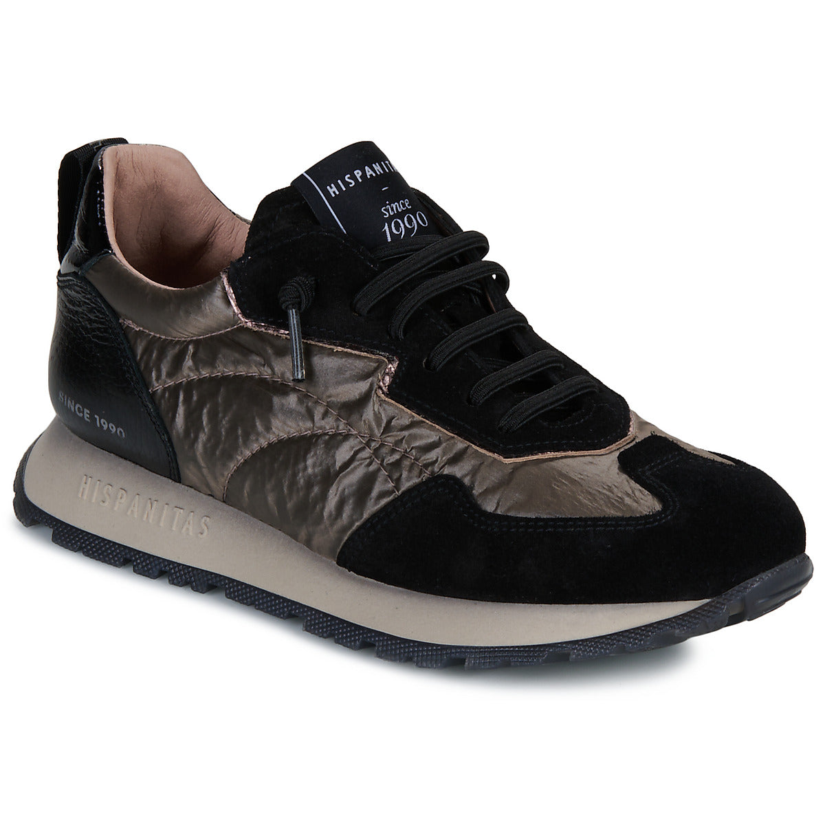 Sneakers basse Donna Hispanitas  KANSAS  Nero
