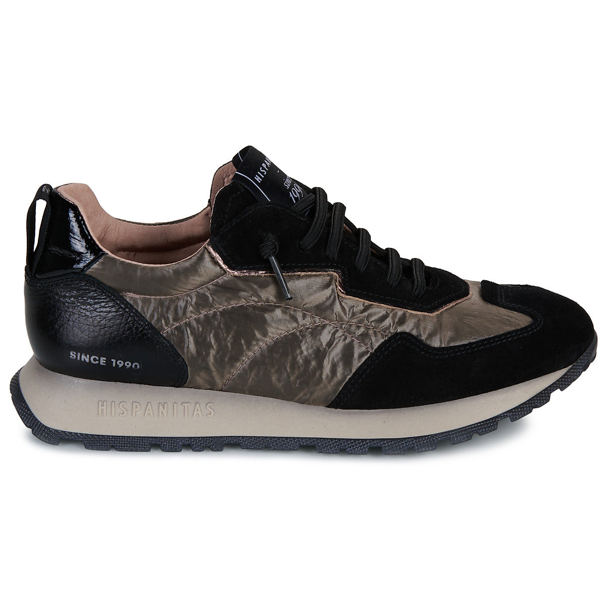 Sneakers basse Donna Hispanitas  KANSAS  Nero