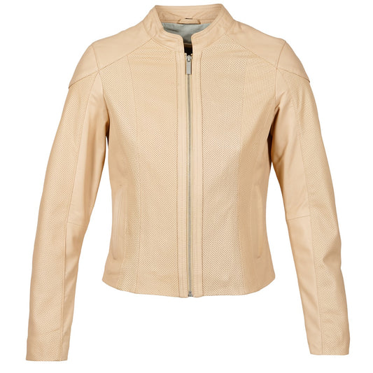 Giacca in pelle Donna Oakwood  61848  Beige