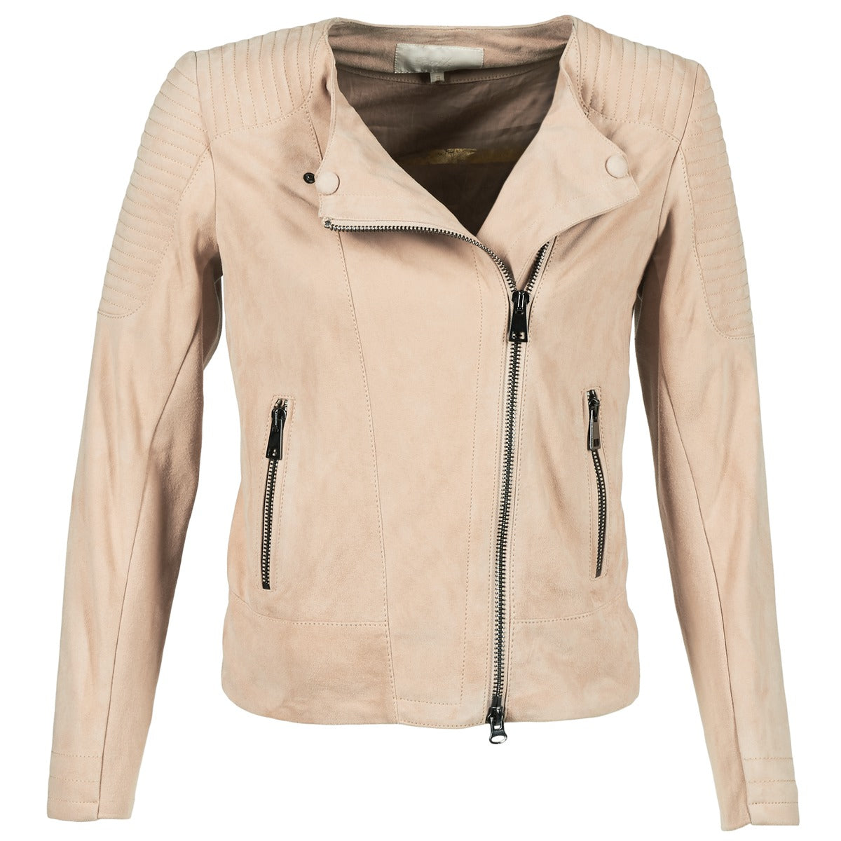 Giacca in pelle Donna Oakwood 61903 Beige