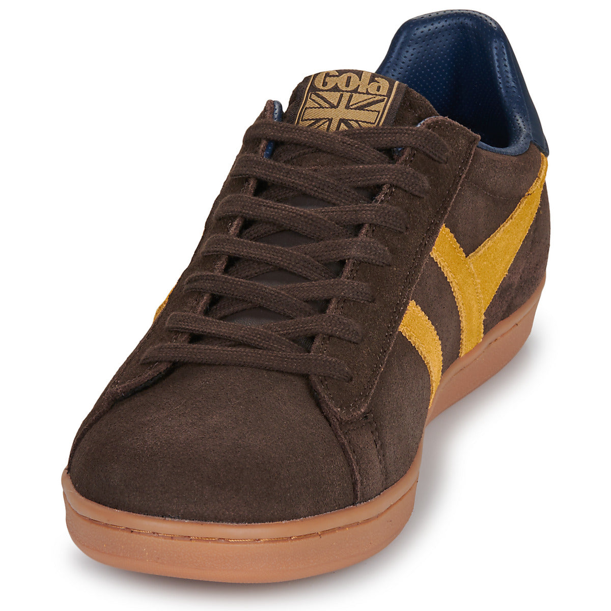 Sneakers Uomo Gola  EQUIPE II SUEDE  Marrone