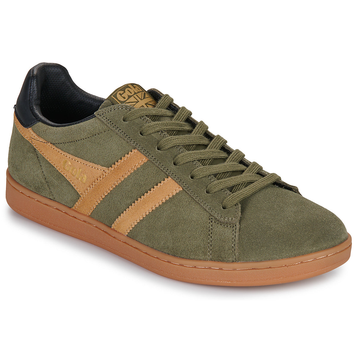 Sneakers Uomo Gola  EQUIPE II SUEDE  Kaki