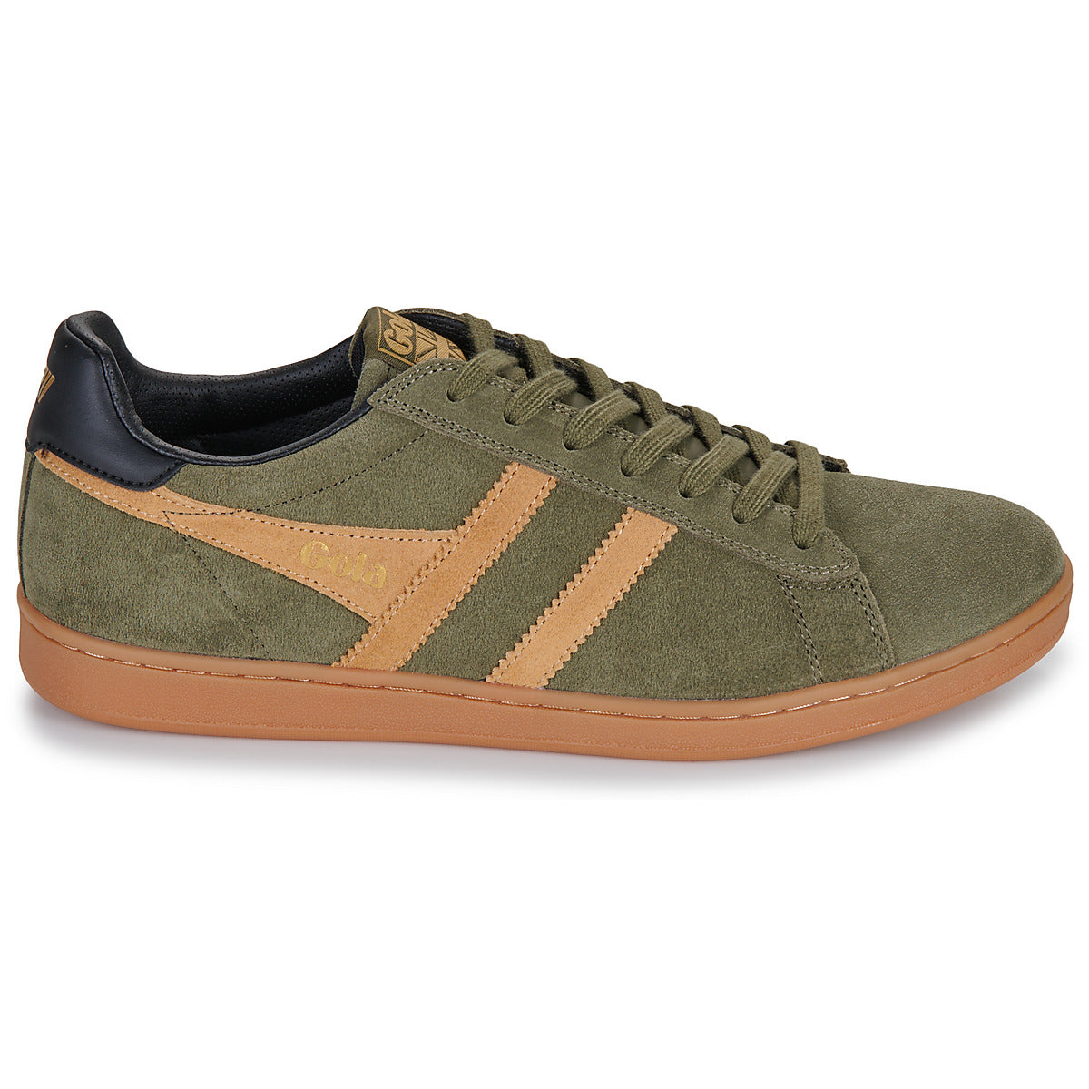 Sneakers Uomo Gola  EQUIPE II SUEDE  Kaki