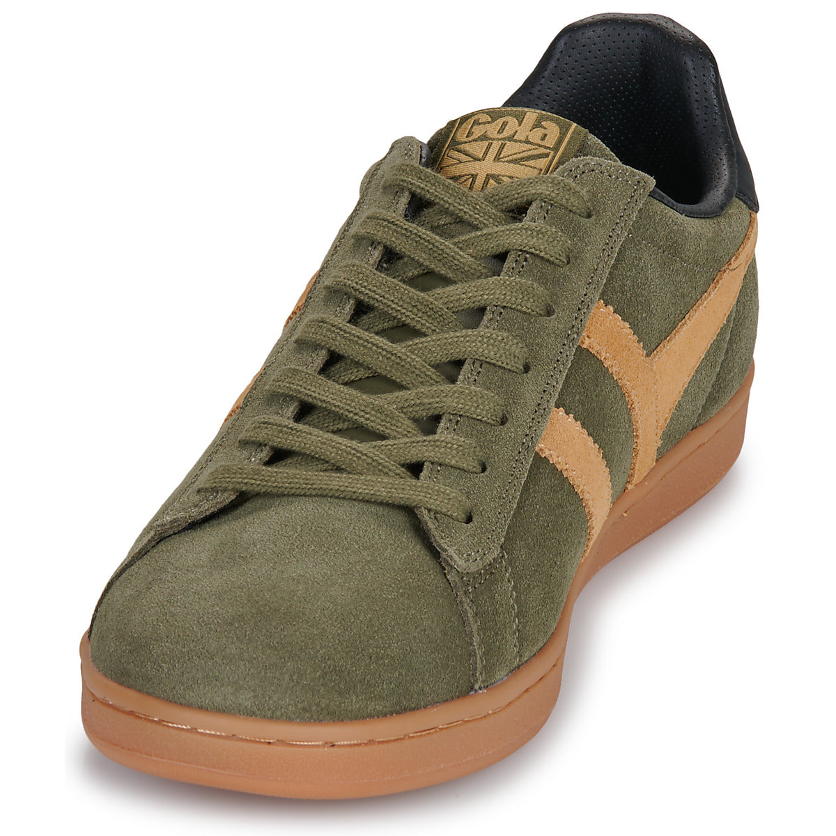 Sneakers Uomo Gola  EQUIPE II SUEDE  Kaki