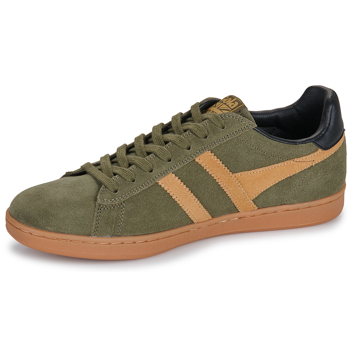 Sneakers Uomo Gola  EQUIPE II SUEDE  Kaki