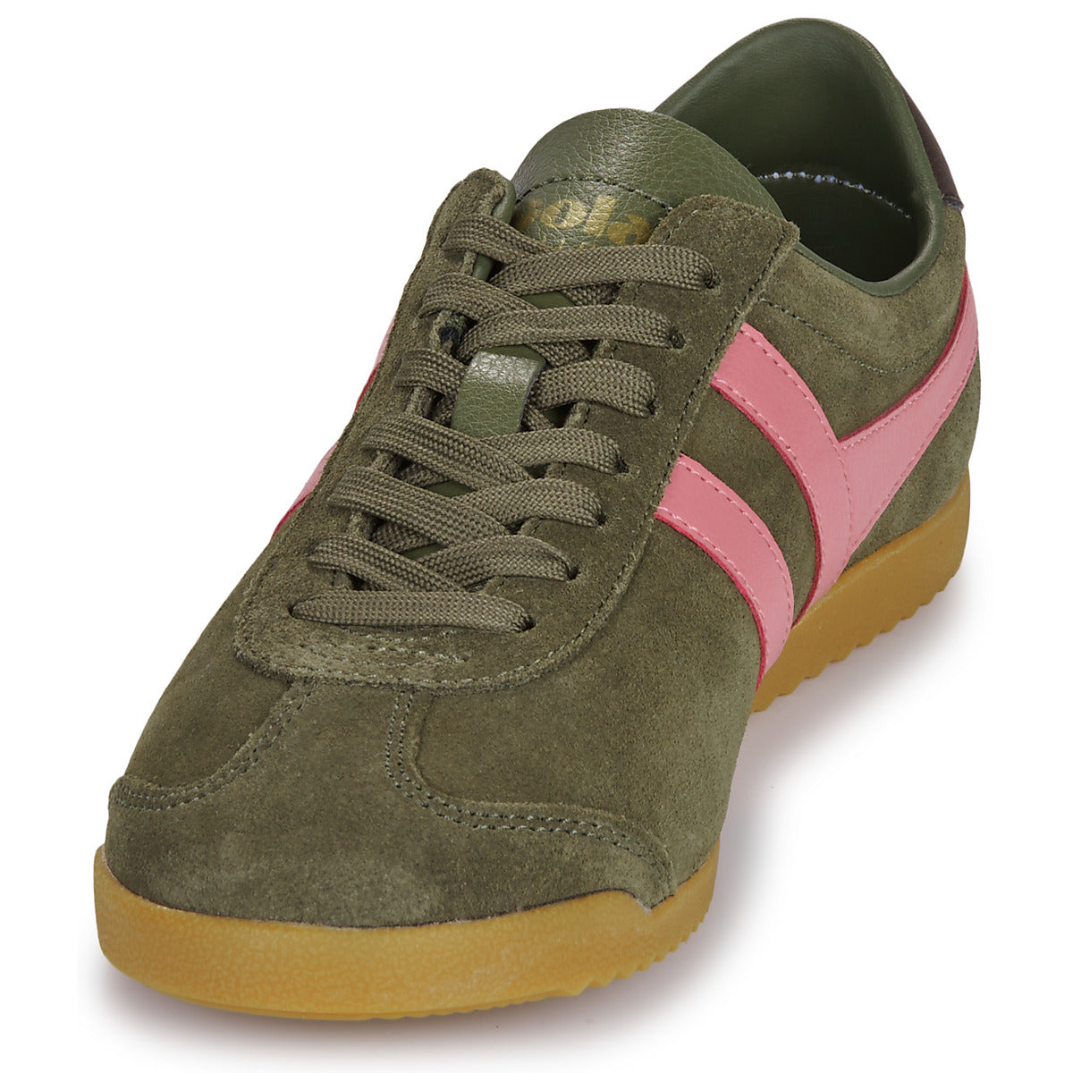 Sneakers basse Donna Gola  BULLET SUEDE  Kaki