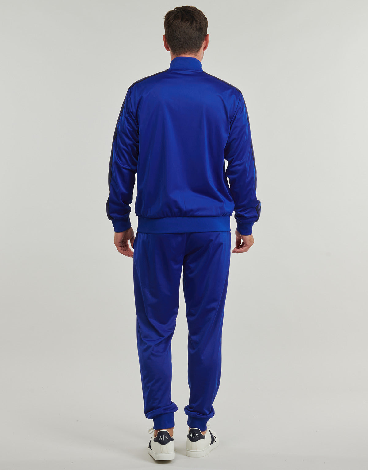 Tuta Uomo Emporio Armani EA7  TRAIN 7 LINES M T-SUIT T-TOP FZ CH PL - TRAIN 7 LINES M T-SUIT T  Blu