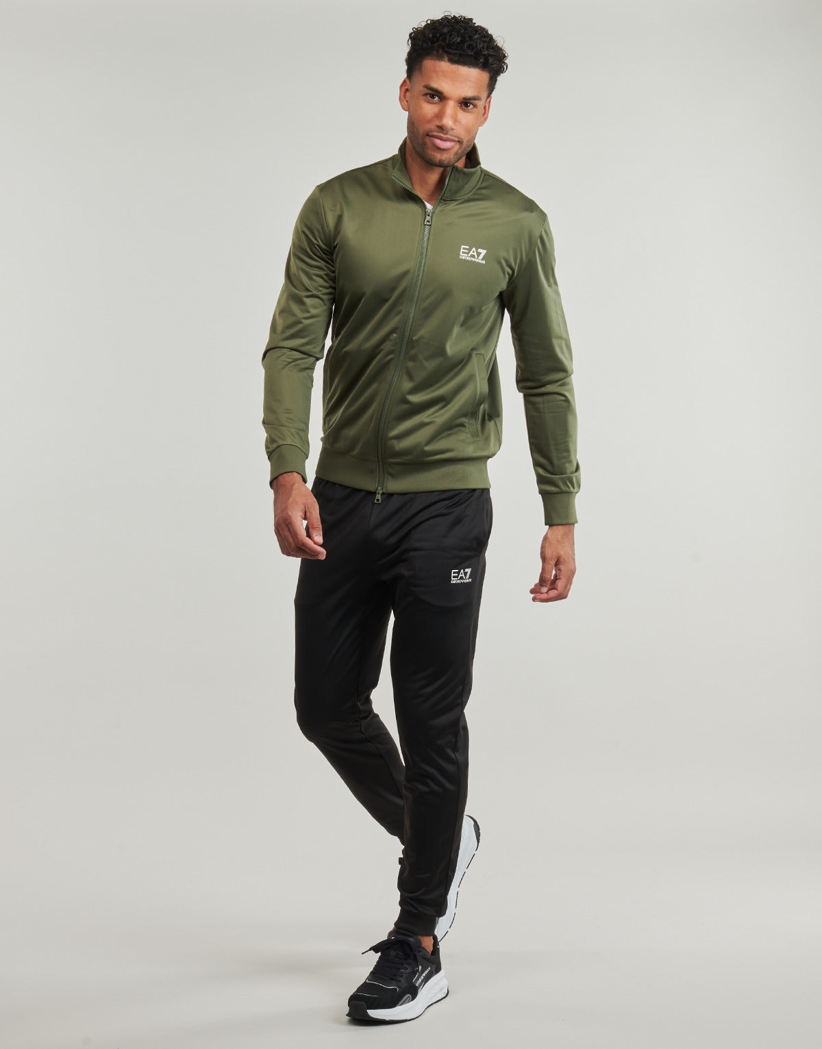 Tuta Uomo Emporio Armani EA7  TRAIN CORE ID M T-SUIT T-TOP FZ CH PL CC  Multicolore