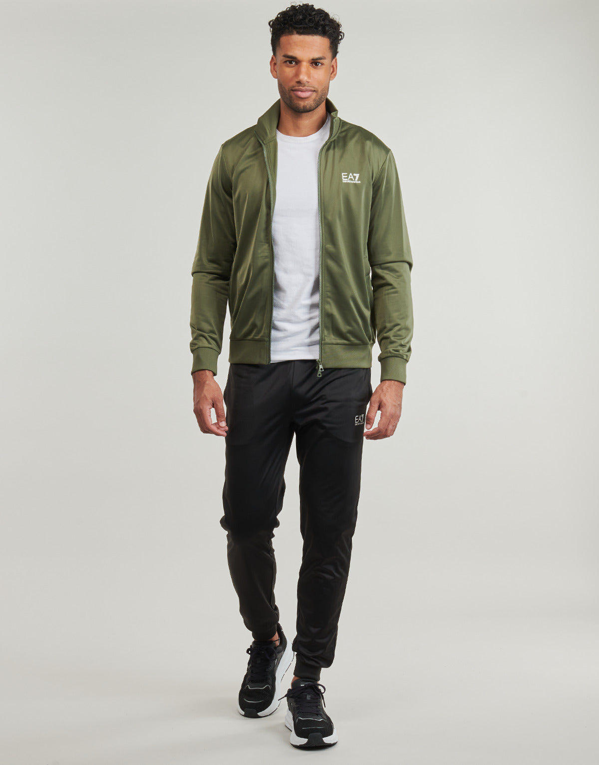 Tuta Uomo Emporio Armani EA7  TRAIN CORE ID M T-SUIT T-TOP FZ CH PL CC  Multicolore