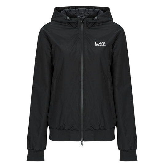Giubbotto Uomo Emporio Armani EA7  TRAIN CORE ID M HOODED PA - TRAIN CORE ID M HOODED PA  Nero