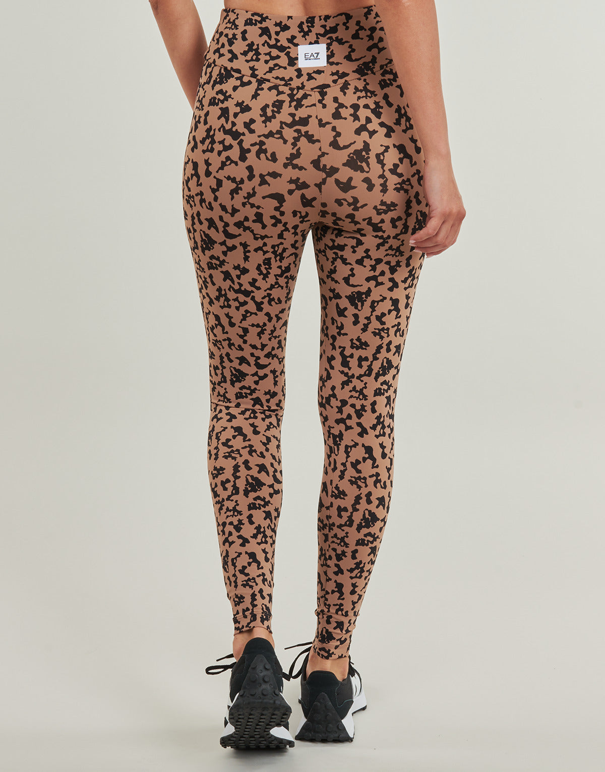 Collant Donna Emporio Armani EA7  TRAIN SPORTY 4EVER W LEGGINGS - TRAIN SPORTY 4EVER W LEGGINGS  Marrone