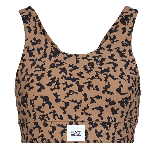 Brassiere Donna Emporio Armani EA7  TRAIN SPORTY 4EVER W SPORT BRA - TRAIN SPORTY 4EVER W SPORT BRA  Marrone