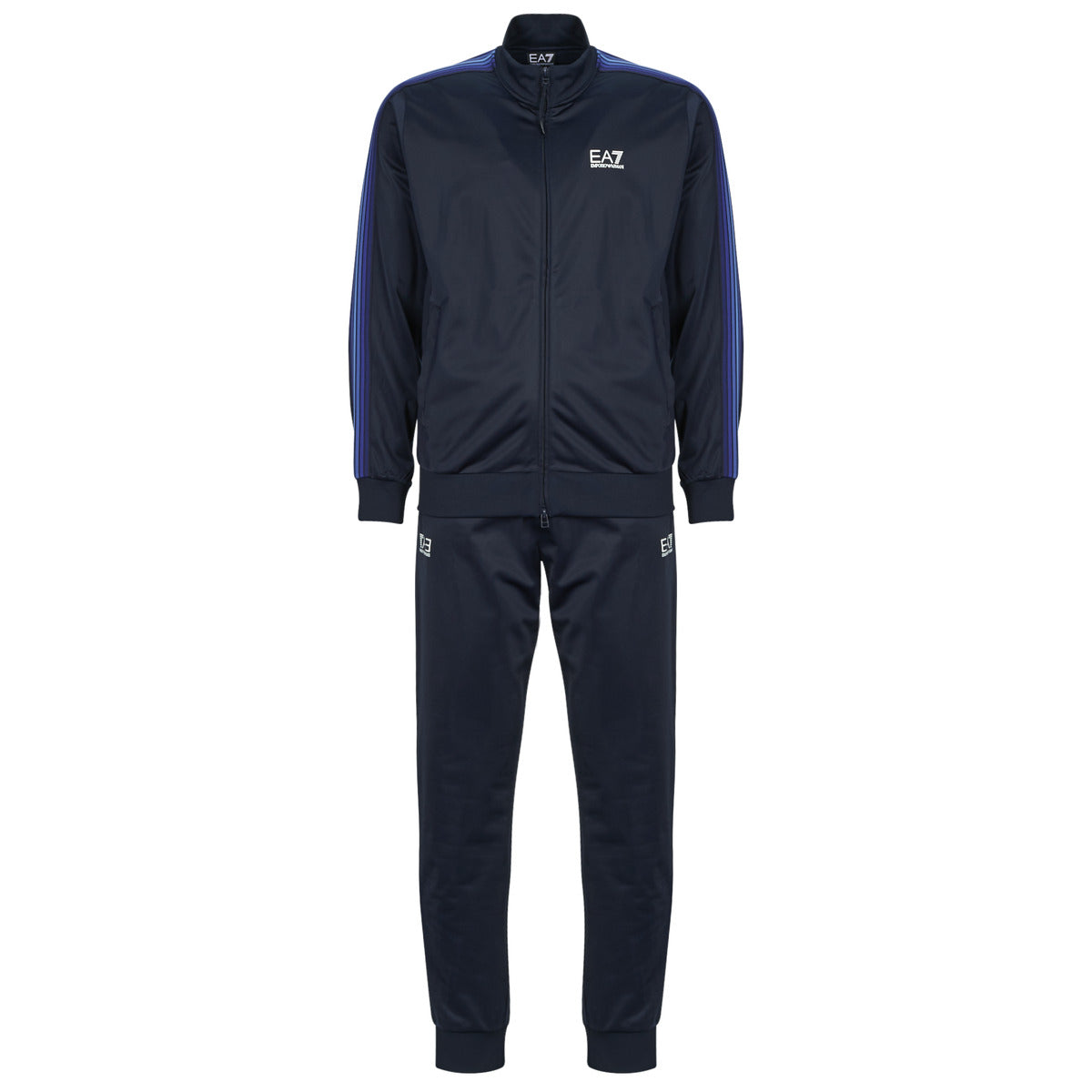 Tuta Uomo Emporio Armani EA7  TRAIN 7 LINES M T-SUIT T-TOP FZ CH PL - TRAIN 7 LINES M T-SUIT T  Blu