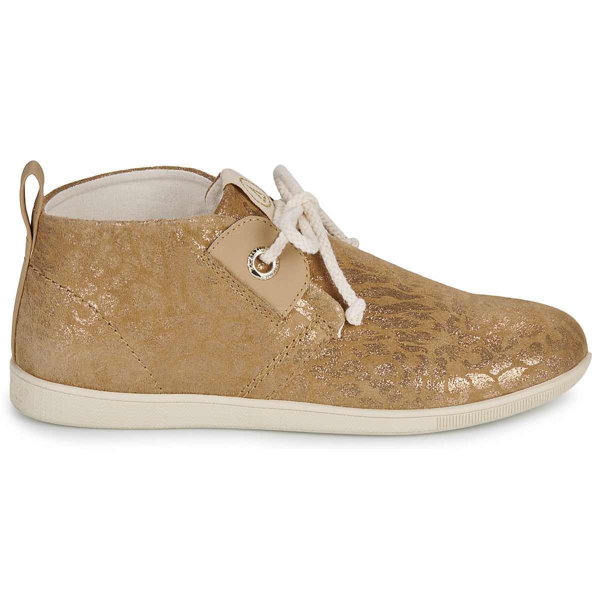 Sneakers alte Donna Armistice  STONE MID CUT  Oro