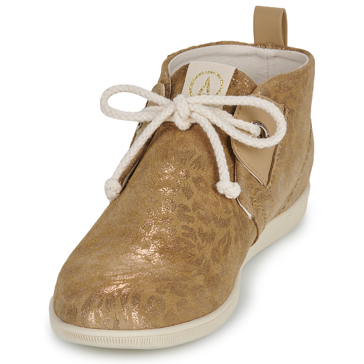 Sneakers alte Donna Armistice  STONE MID CUT  Oro