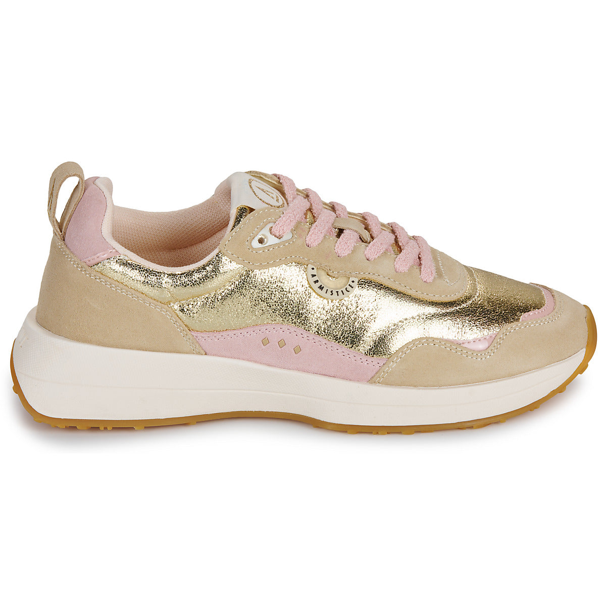 Sneakers basse Donna Armistice  MOON JOGGER  Beige