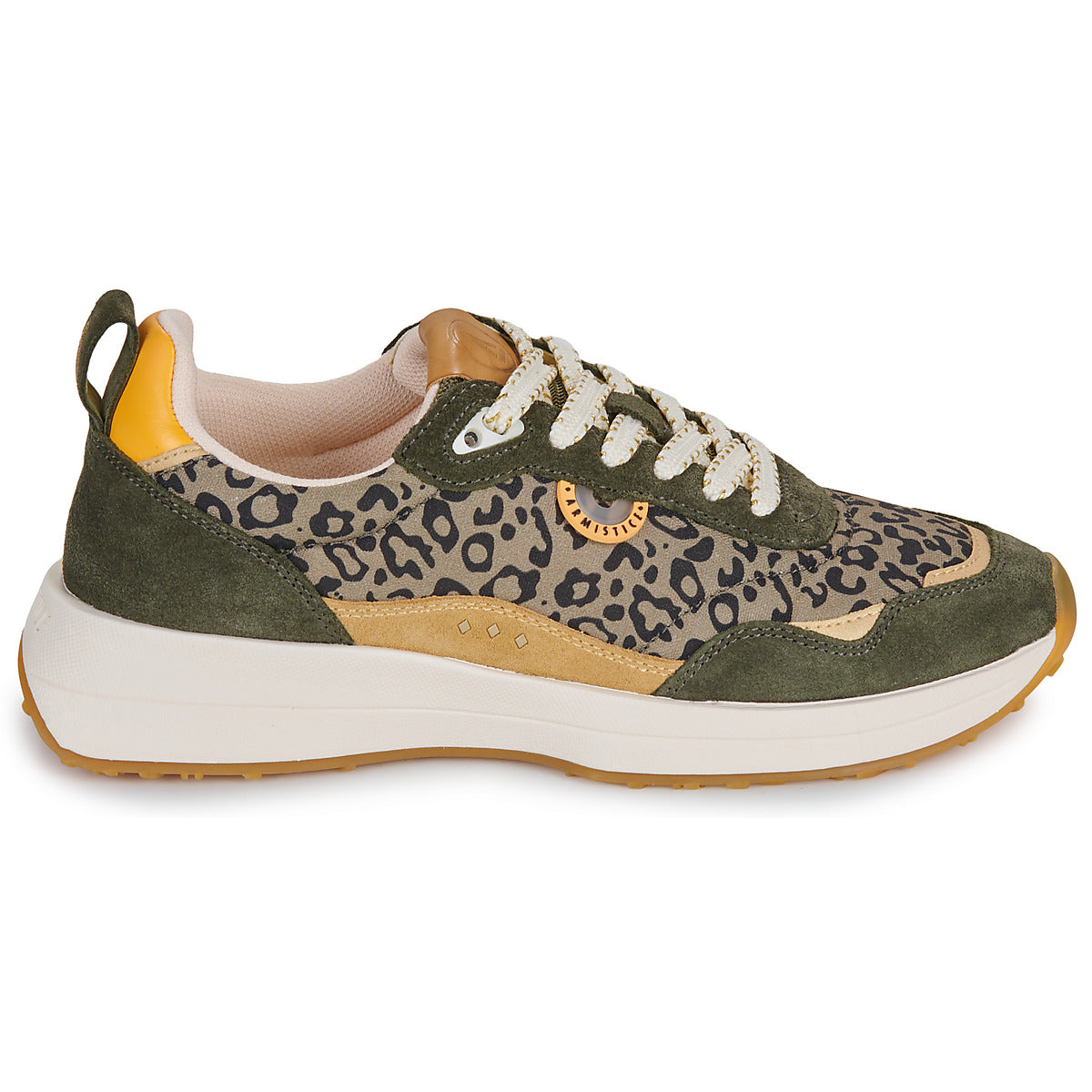 Sneakers basse Donna Armistice  MOON JOGGER  Kaki