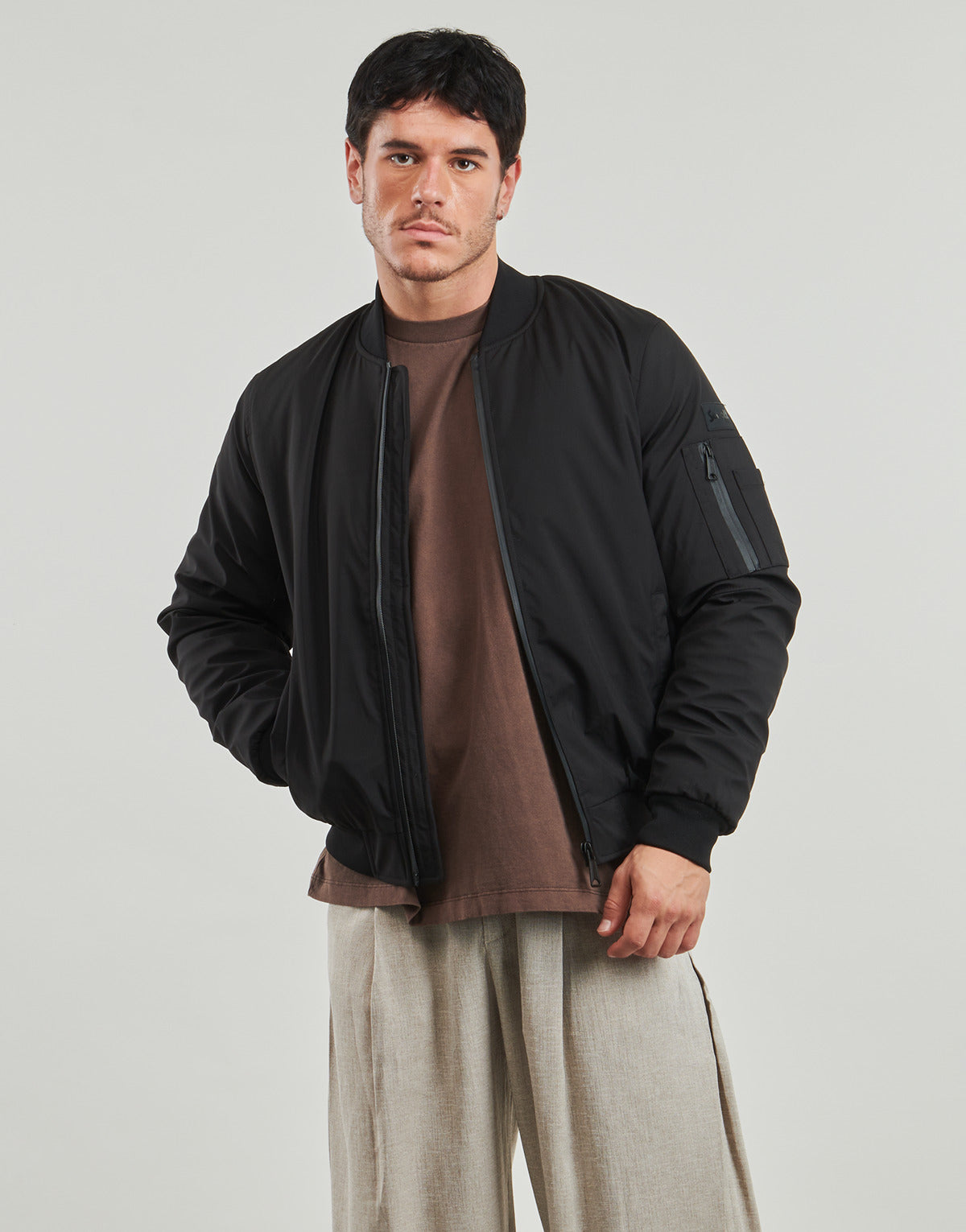 Giubbotto Uomo Schott  DENIS  Nero