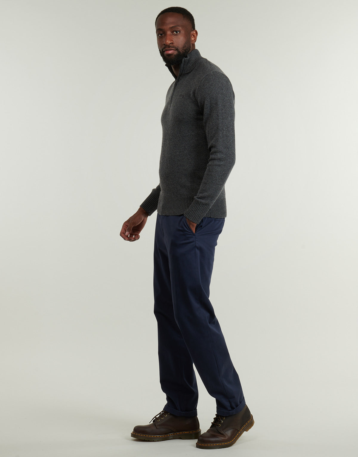 Maglione Uomo Schott  PLLANCE2  Grigio