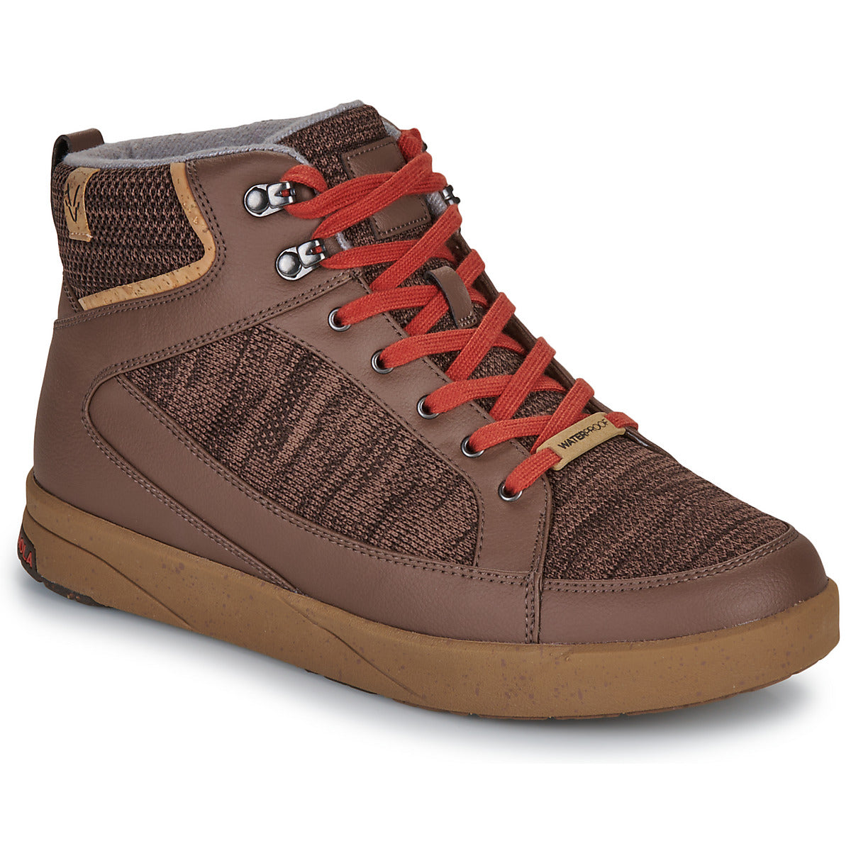 Sneakers alte Uomo Saola  MACHU WATERPROOF  Marrone