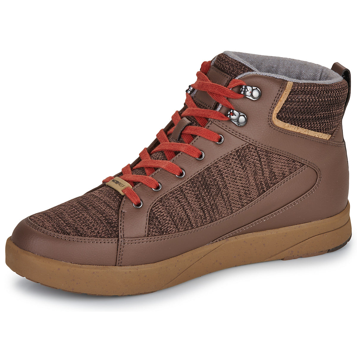 Sneakers alte Uomo Saola  MACHU WATERPROOF  Marrone