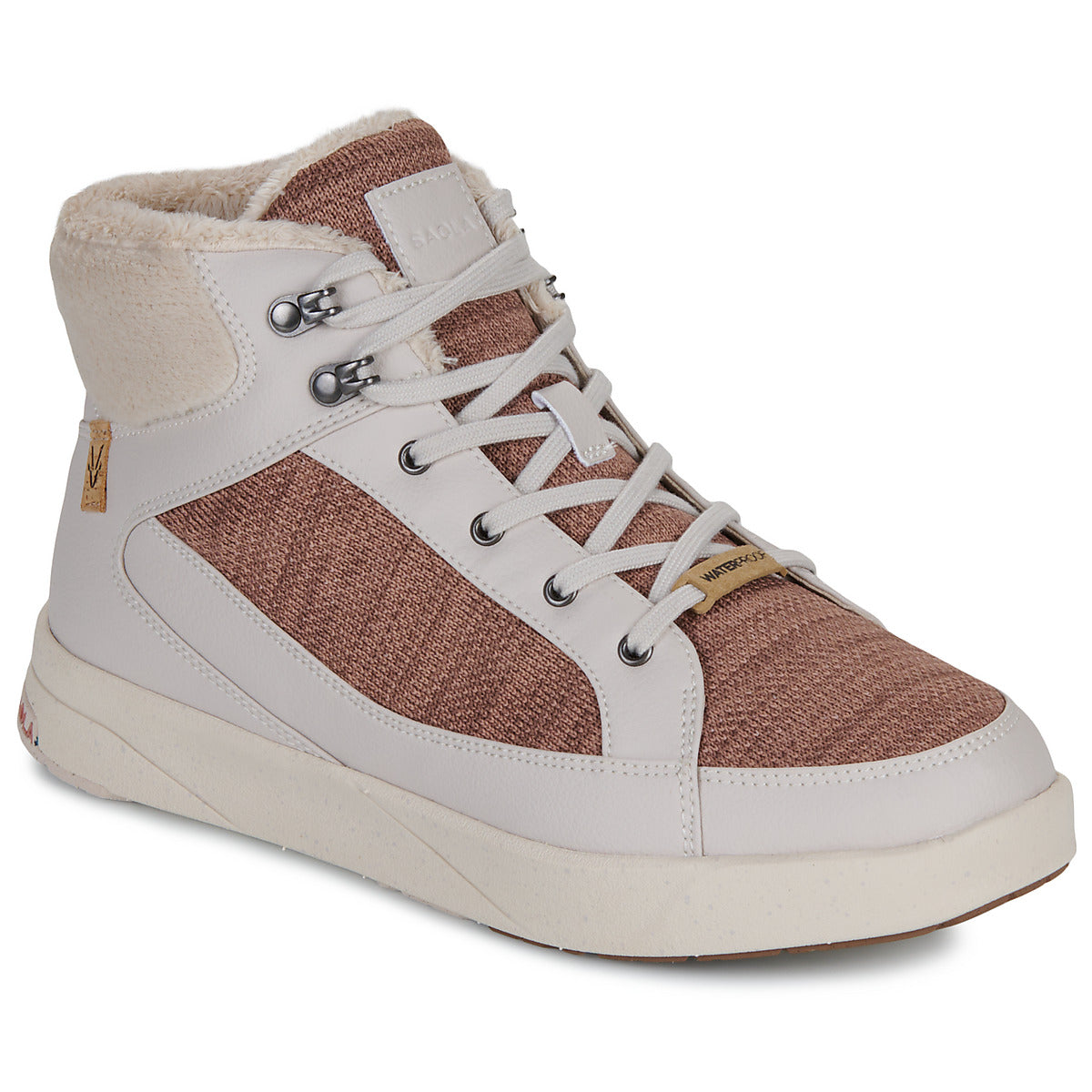 Sneakers alte Donna Saola  PICCHU WATERPROOF  Bianco
