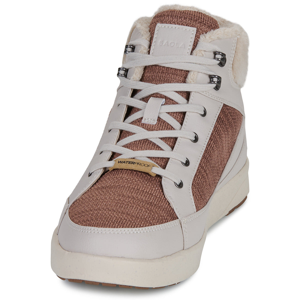 Sneakers alte Donna Saola  PICCHU WATERPROOF  Bianco