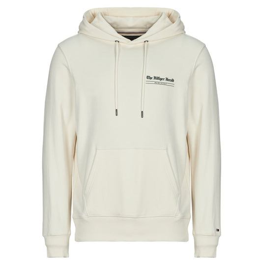 Felpa Uomo Tommy Hilfiger  HILFIGER HERALD GRAPHIC HOODY  Beige