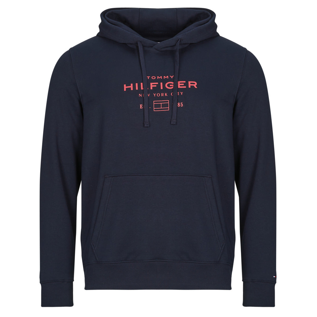 Felpa Uomo Tommy Hilfiger  OVAL GRAPHIC HOODIE  Blu