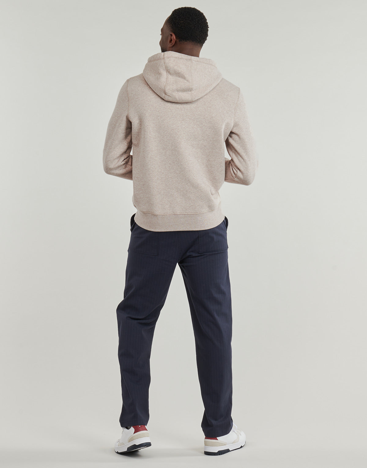 Felpa Uomo Tommy Hilfiger  TOMMY LOGO HOODY  Beige