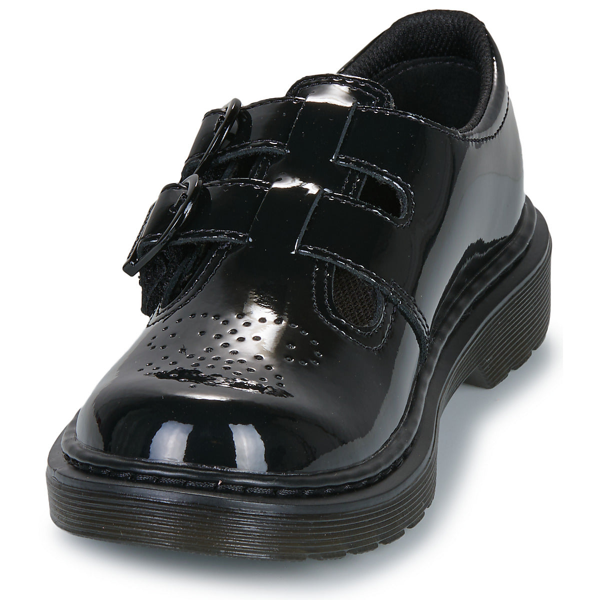 Ballerine bambina ragazza Dr. Martens  8065 Mono J T Bar Shoe  Nero