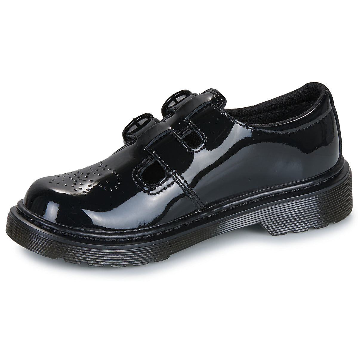 Ballerine bambina ragazza Dr. Martens  8065 Mono J T Bar Shoe  Nero
