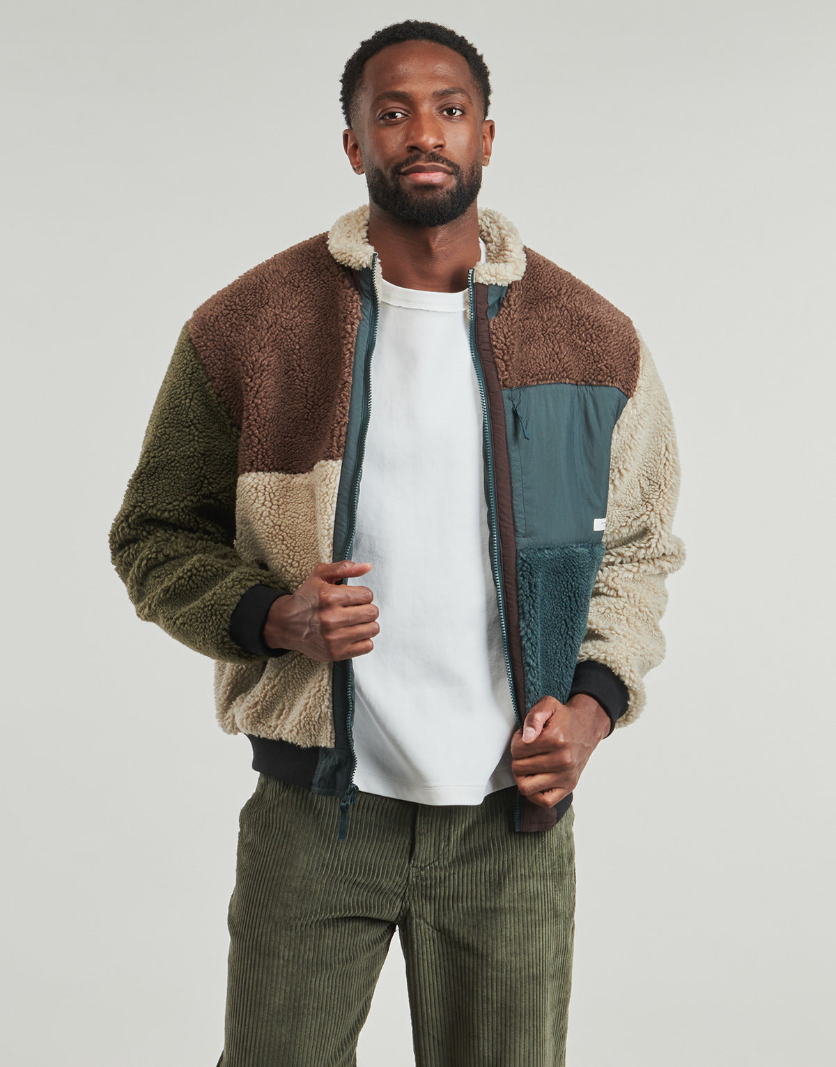 Felpa Uomo Element  OAK SHERPA  Multicolore