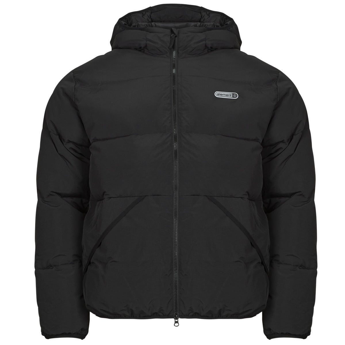Piumino Uomo Element  HOODED PUFFER  Nero