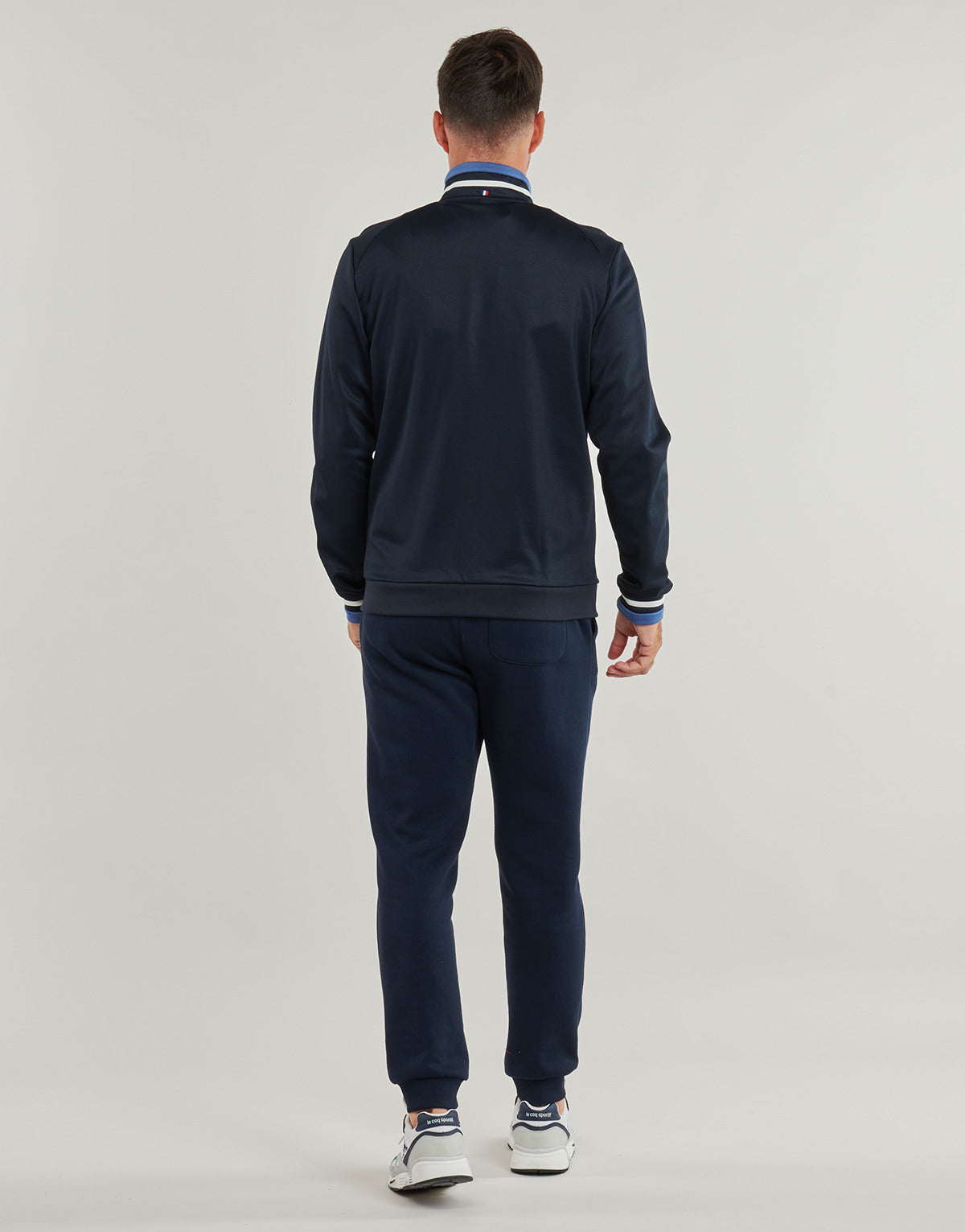 Felpa Uomo Le Coq Sportif HERITAGE SP FZ SWEAT Marine