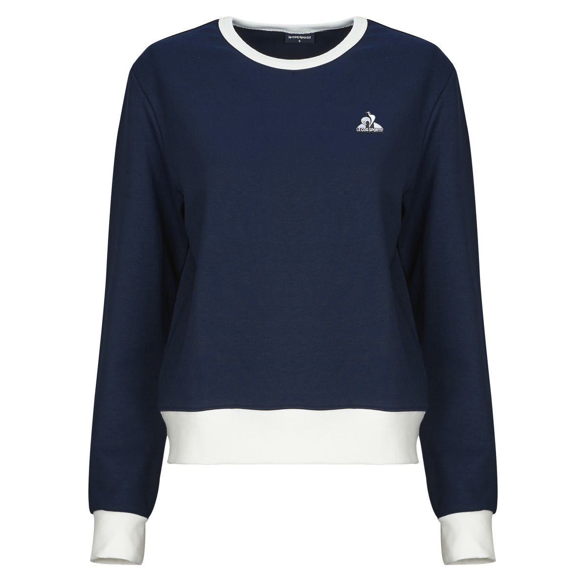 Felpa Donna Le Coq Sportif  HERITAGE SP Crew SWEAT N°1 W  Marine
