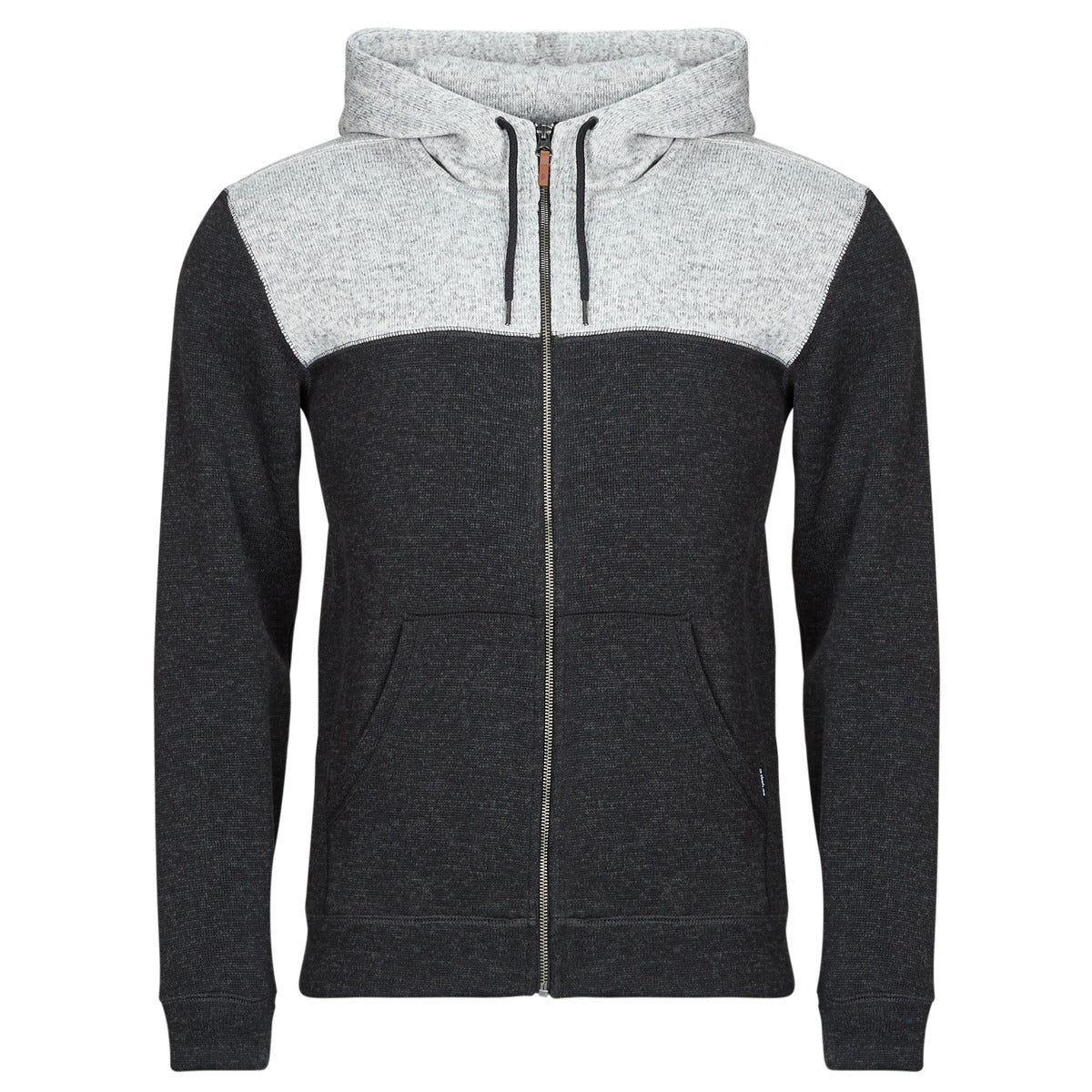 Felpa Uomo Quiksilver  KELLER BLOCK ZIP  Grigio
