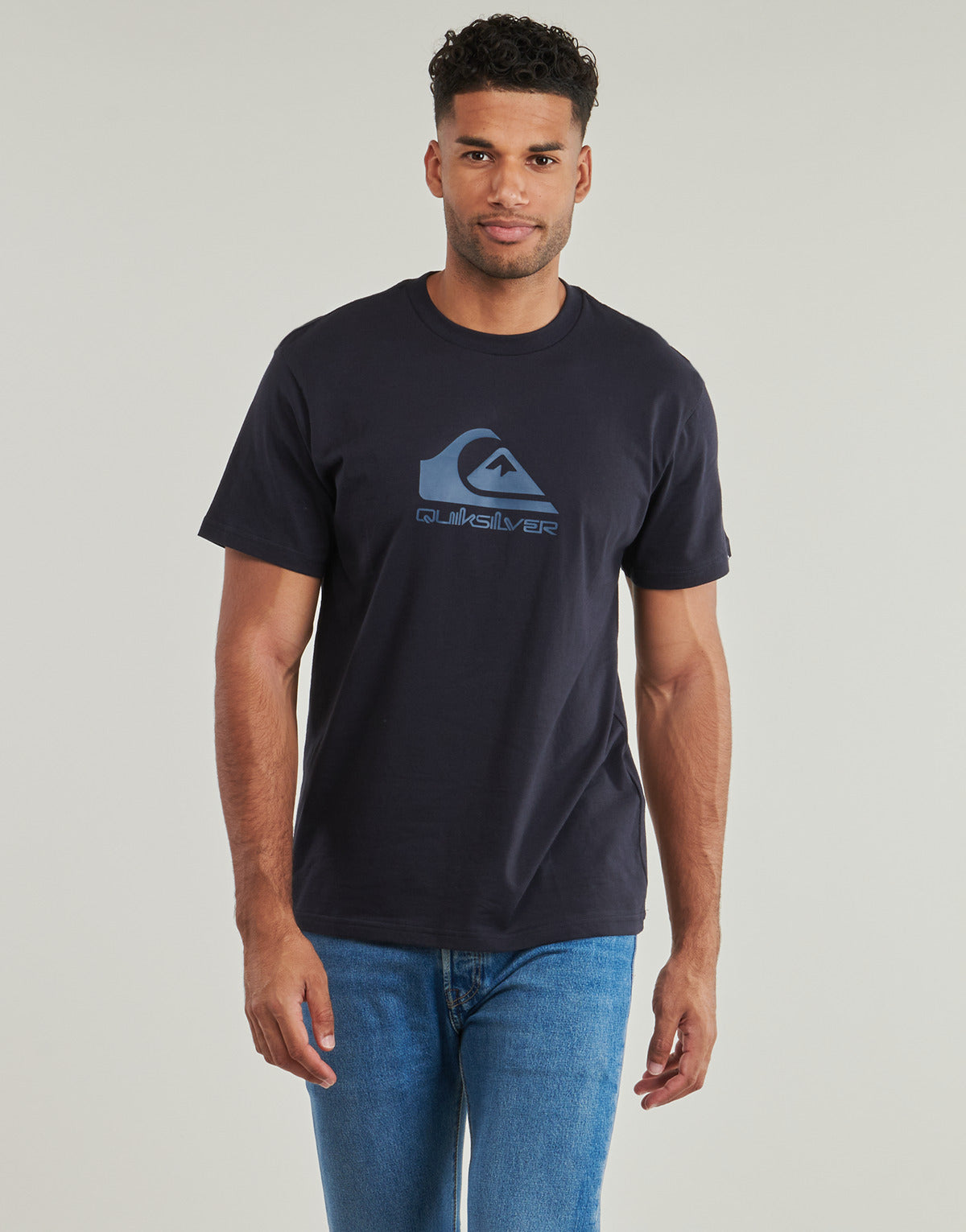 T-shirt Uomo Quiksilver EV COMP LOGO SS Marine