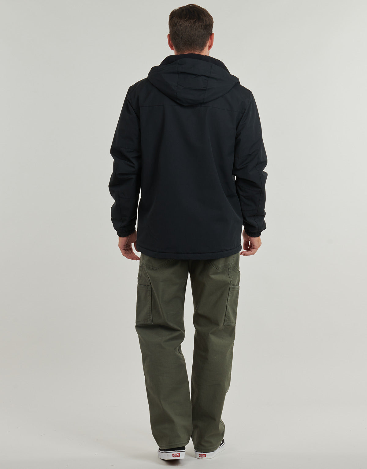 Giubbotto Uomo Quiksilver  OVERCAST 3K WARM JACKET  Nero