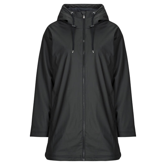 Mantella Donna Roxy RAIN ROAD POLAR ZIP Grigio