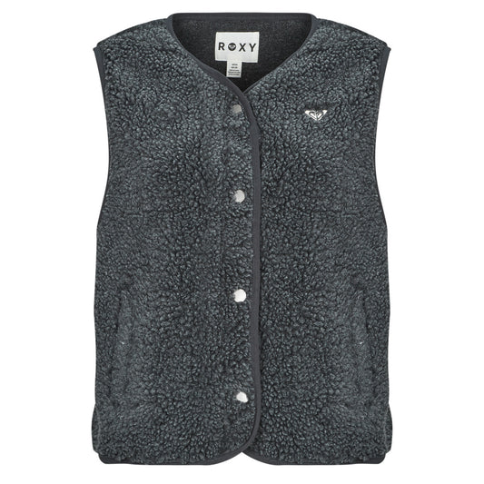 Felpa Donna Roxy  ICONIC TOWN VEST  Grigio