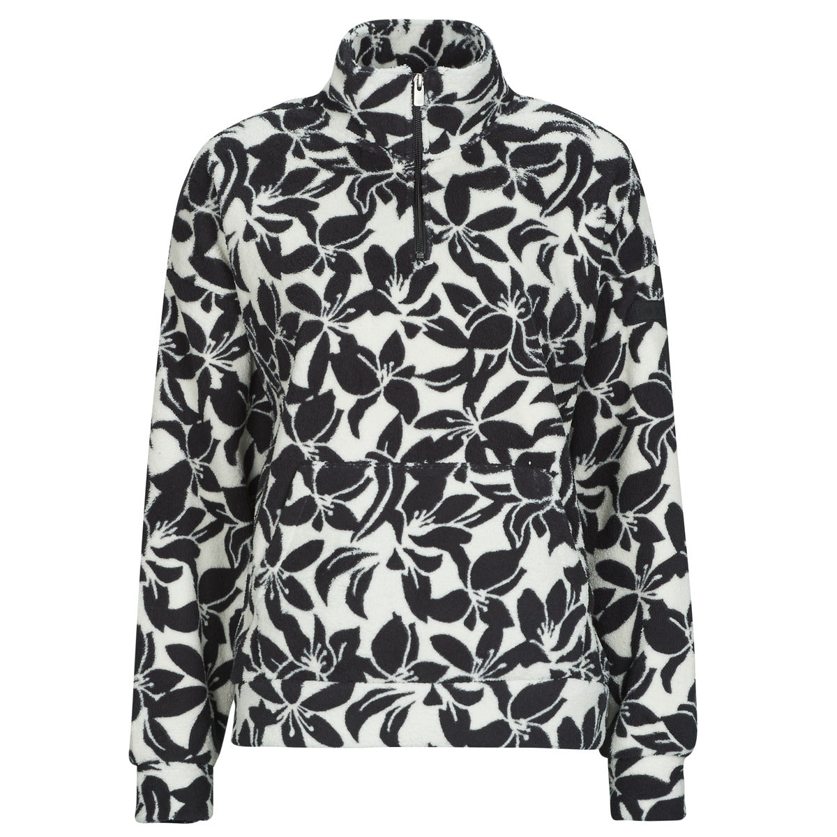 Felpa Donna Roxy  LIVE OUT LOUD  Nero