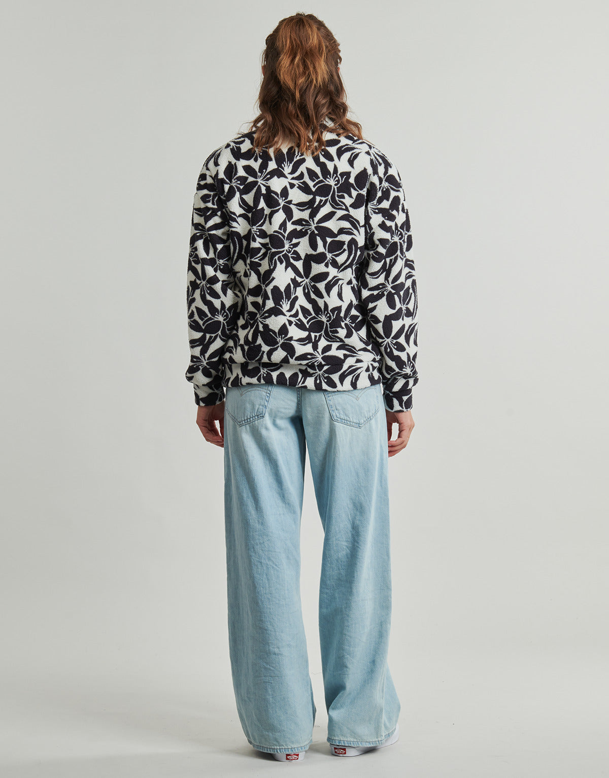 Felpa Donna Roxy  LIVE OUT LOUD  Nero