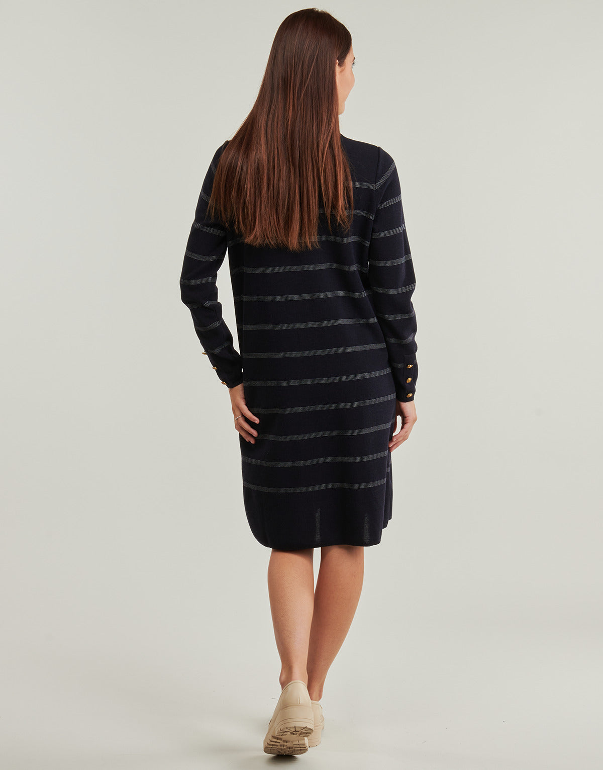 Abito lungo Donna Armor Lux  ROBE RAYEE  Marine