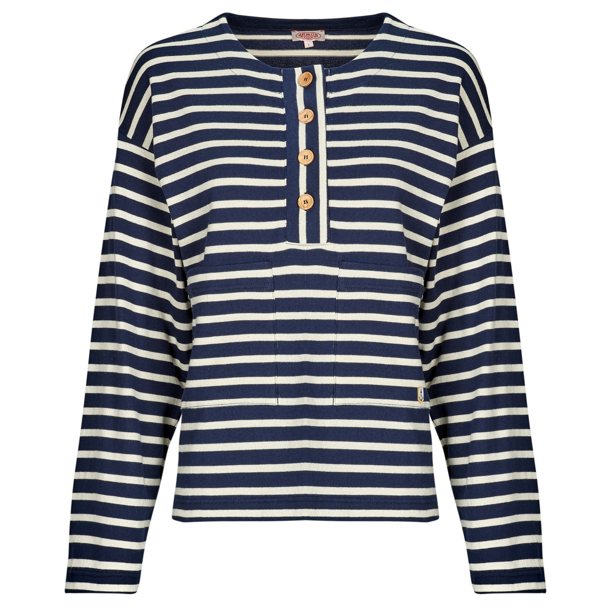 Camicetta Donna Armor Lux  MARNIERE TUNISIENNE HERITAGE  Marine